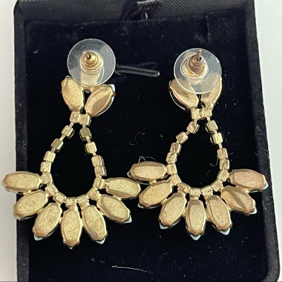 Turquoise Boho Wanderlust Beaded Teardrop Earrings - Picture 6 of 6